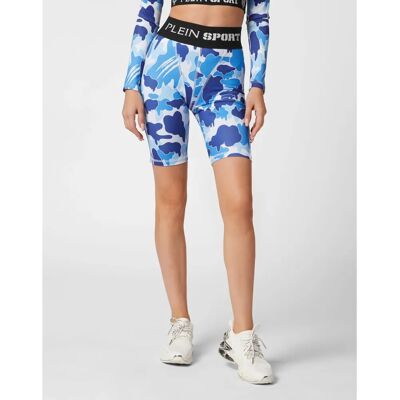 Plein Sport Camouflage Leggings - Leggings - Lichtblauw - S Plein Sport Camouflage Leggings - Leggings - Lichtblauw - S