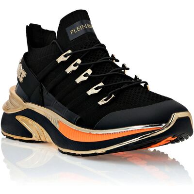 Plein Sport USC0579-STE003N Sneakers Runner Chrome Surfer czarne - Sneakers Plein Sport USC0579-STE003N Sneakers Runner Chrome Surfer czarne - Sneakers