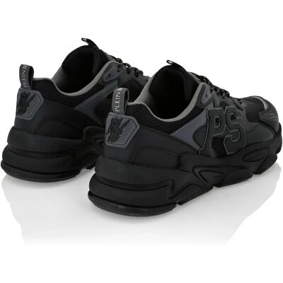 Plein Sport - Runner Sneaker PS - Zwart - EU 39 - Dames Plein Sport - Runner Sneaker PS - Zwart - EU 39 - Dames