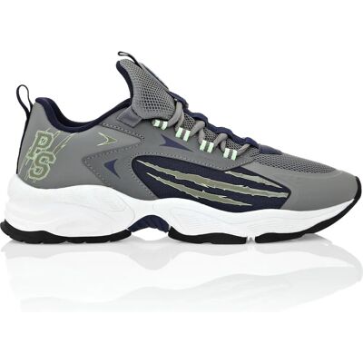 Plein Sport Sneaker - Low-Top, Grau-Blau, Unisex - Turnschuhe Plein Sport Sneaker - Low-Top, Grau-Blau, Unisex - Turnschuhe