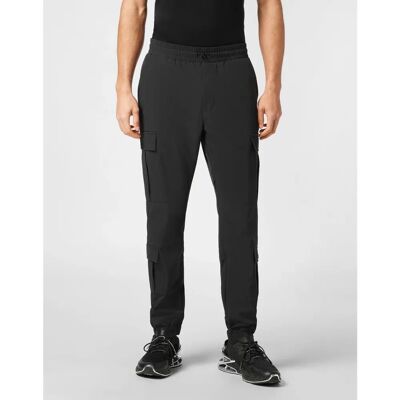 Plein Sport Joggingbroek Sweatpants - Heren - Zwart - 3XL Plein Sport Joggingbroek Sweatpants - Heren - Zwart - 3XL