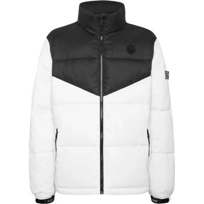 Plein Sport Donsjack Zwart-Wit 2XL - Jas Plein Sport Donsjack Zwart-Wit 2XL - Jas