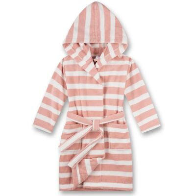Sanetta Morning Love Rose en molleton de coton biologique - Peignoir Sanetta Morning Love Rose en molleton de coton biologique - Peignoir
