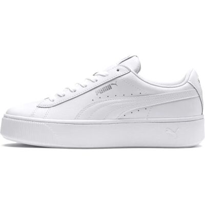 Tênis PUMA Vikky Stacked L Brancos Tênis PUMA Vikky Stacked L Brancos