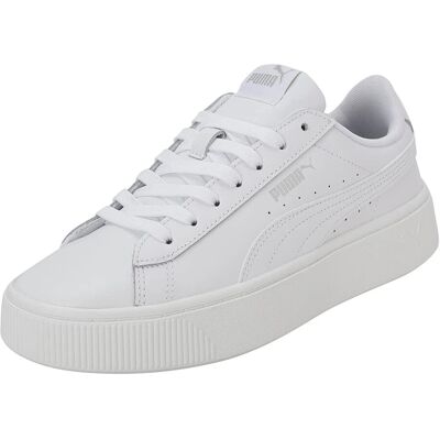 PUMA Vikky Stacked Weiß Sneaker - Damenschuh PUMA Vikky Stacked Weiß Sneaker - Damenschuh