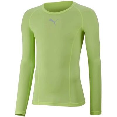 Tricou sportiv galben Puma pentru bărbați - tehnologia dryCELL Tricou sportiv galben Puma pentru bărbați - tehnologia dryCELL
