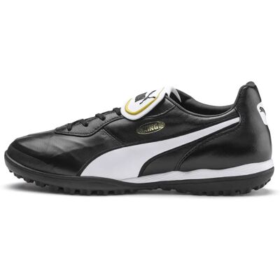 Puma King Top Astro Turf Fußballschuhe - Schwarz/Weiß Puma King Top Astro Turf Fußballschuhe - Schwarz/Weiß