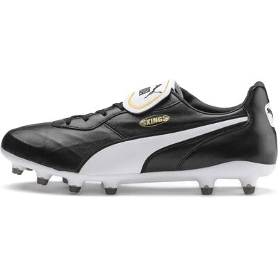 Puma King Top Svarta Fotbollsskor - Unisex - Fast Ground - Storlek UK 7.5 Puma King Top Svarta Fotbollsskor - Unisex - Fast Ground - Storlek UK 7.5