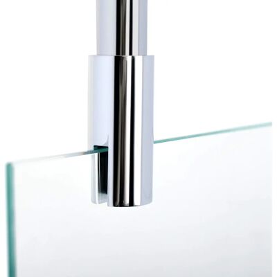 Barre de Support Chrome pour Paroi de Douche 80cm - Publicité Barre de Support Chrome pour Paroi de Douche 80cm - Publicité