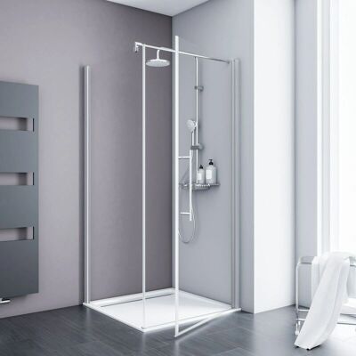 Schulte - Modell EP321504 01 500 26 - Umkehrbare 80x80x192cm Duschkabine Schulte - Modell EP321504 01 500 26 - Umkehrbare 80x80x192cm Duschkabine