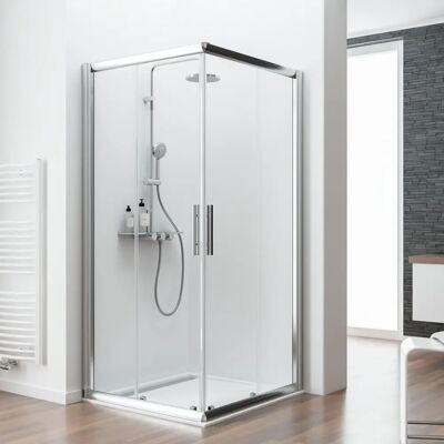 SCHULTE Kristall Trend Duschkabine - Barrierefrei, 90x90x185 cm SCHULTE Kristall Trend Duschkabine - Barrierefrei, 90x90x185 cm