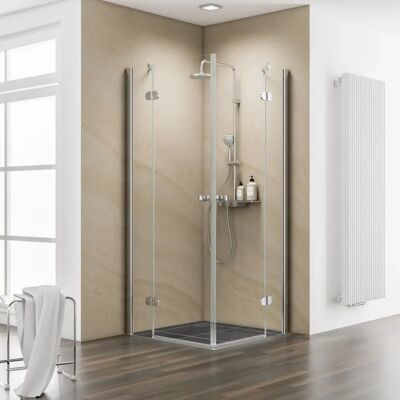 Schulte MasterClass Eckeinstieg Duschkabine - Sicherheitsglas 6mm, Chrom Schulte MasterClass Eckeinstieg Duschkabine - Sicherheitsglas 6mm, Chrom