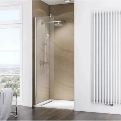 Schulte - ExpressPlus - Walk-In M6 - Chromoptik - Duschtürkabine Schulte - ExpressPlus - Walk-In M6 - Chromoptik - Duschtürkabine