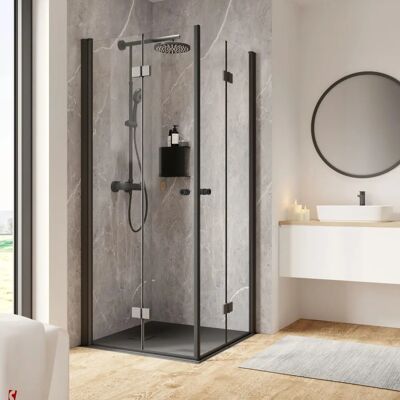 SCHULTE - Garant 2.0 - 100 x 200 cm - Drehfalttür - Eckdusche SCHULTE - Garant 2.0 - 100 x 200 cm - Drehfalttür - Eckdusche