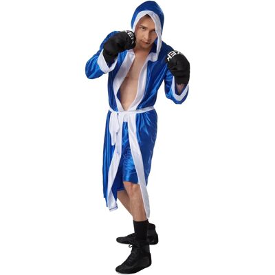 TecTake GmbH Boxer Costume - blue/white - Men - Costumes TecTake GmbH Boxer Costume - blue/white - Men - Costumes