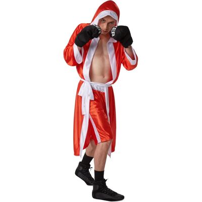 TecTake GmbH Boxer Costume - Blue/White - Costumes TecTake GmbH Boxer Costume - Blue/White - Costumes
