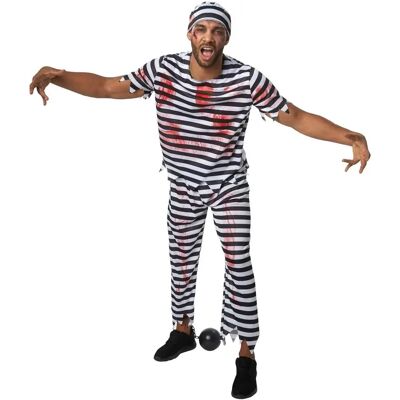 TecTake GmbH Prisoner Zombie Costume - XXL TecTake GmbH Prisoner Zombie Costume - XXL