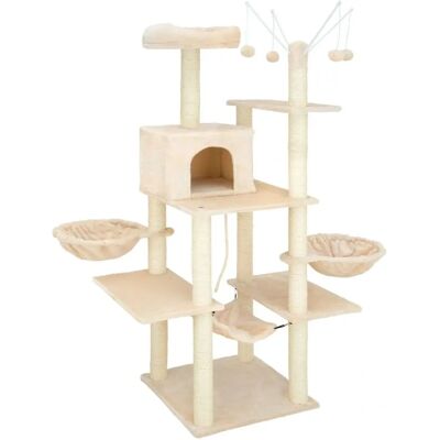 tectake Lilou Kratzbaum 165cm - beige (402932) tectake Lilou Kratzbaum 165cm - beige (402932)