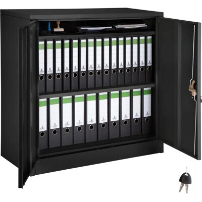 Ocelový zamykatelný archivní skříň TecTake - 3 přihrádky Ocelový zamykatelný archivní skříň TecTake - 3 přihrádky