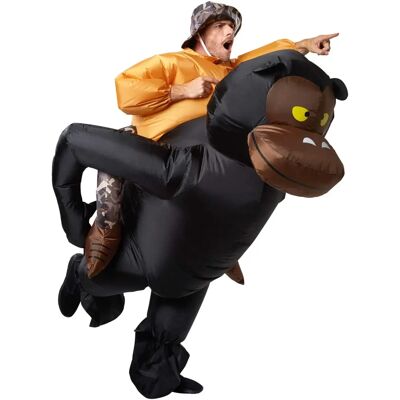 Tectake Jungle Hunter Costume - Black Tectake Jungle Hunter Costume - Black
