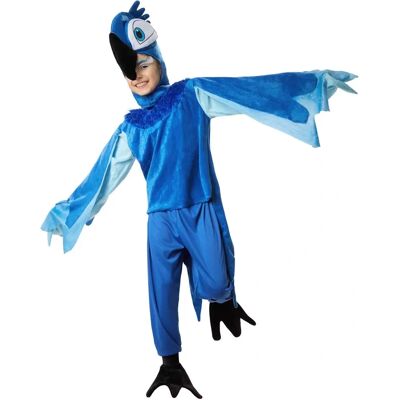 TecTake Blue Parrot Costume for Kids - Feathered, Fun, and Colorful TecTake Blue Parrot Costume for Kids - Feathered, Fun, and Colorful