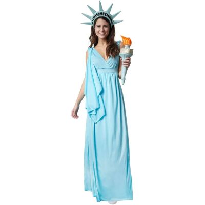 TecTake GmbH Female Costume Goddess of Freedom - M TecTake GmbH Female Costume Goddess of Freedom - M
