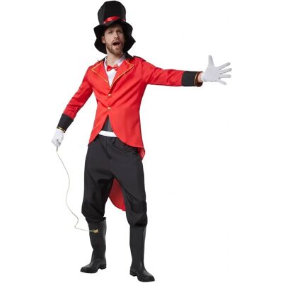 TecTake GmbH - Schneidiger Zirkusdirektor - Red Frack - Costume TecTake GmbH - Schneidiger Zirkusdirektor - Red Frack - Costume