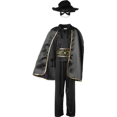 TecTake GmbH Zorro Costume - Kids (5-6 Years) – Elegant Masked Hero Outfit TecTake GmbH Zorro Costume - Kids (5-6 Years) – Elegant Masked Hero Outfit