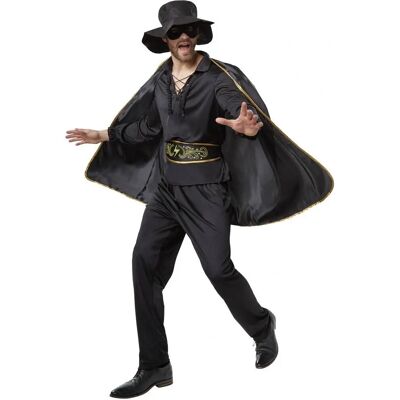 TecTake GmbH Zorro Costume - Long Pants & Mask TecTake GmbH Zorro Costume - Long Pants & Mask