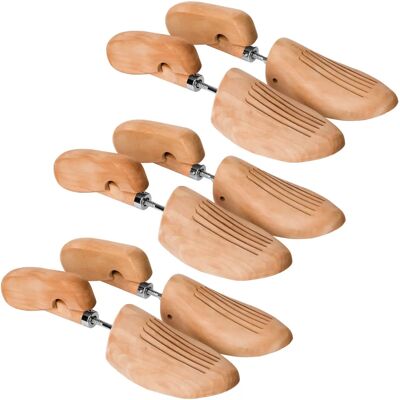 tectake 3 paar professionelle schoenspanners - braun - Schuhart tectake 3 paar professionelle schoenspanners - braun - Schuhart