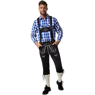 TecTake GmbH Lederhose Fichtelgebirge - Black - Lederhose TecTake GmbH Lederhose Fichtelgebirge - Black - Lederhose