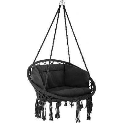 TecTake 403203 Outdoor Stuhl - Schwarz & Stahl TecTake 403203 Outdoor Stuhl - Schwarz & Stahl