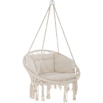 TecTake Hängeh chair Grazia - Hängesessel - Garten - Beige TecTake Hängeh chair Grazia - Hängesessel - Garten - Beige