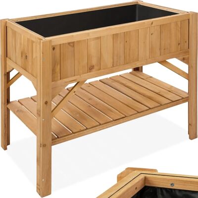 TecTake 403232 Hochbeet - Braun TecTake 403232 Hochbeet - Braun