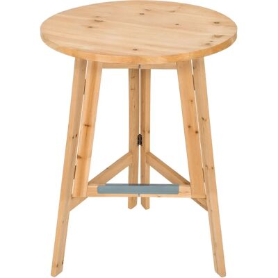 TecTake Barkruk Tafel 403249 Massief Hout Bruin TecTake Barkruk Tafel 403249 Massief Hout Bruin