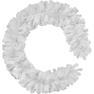 Tectake Weihnachtsgirlande - Weiß, 2,7m - Girlande Tectake Weihnachtsgirlande - Weiß, 2,7m - Girlande