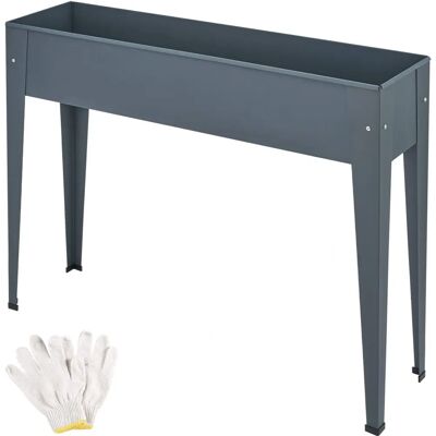 tectake Gartenbeet Calendula - Hochbeet - 98,5x26x82,5cm tectake Gartenbeet Calendula - Hochbeet - 98,5x26x82,5cm