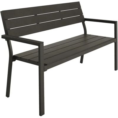 Tectake 403546 Tuinbank - Donkergrijs - Tuinmeubelen Buiten Tectake 403546 Tuinbank - Donkergrijs - Tuinmeubelen Buiten