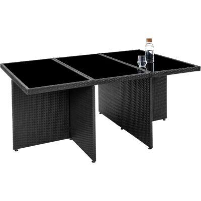 TecTake 403819 Gartenmöbel-Set - Schwarz TecTake 403819 Gartenmöbel-Set - Schwarz