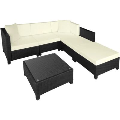 TecTake 403833 Sofa Set - Schwarz TecTake 403833 Sofa Set - Schwarz