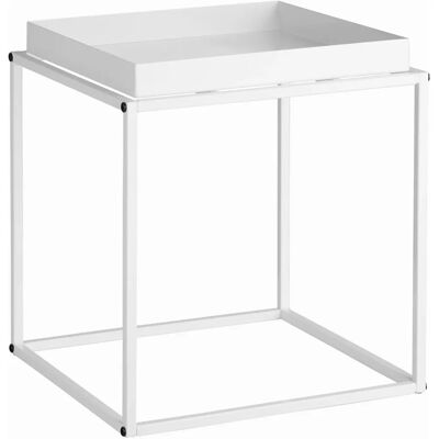 Tectake Weiß Stapelbarer Beistelltisch - Kaffee & Beistelltisch Tectake Weiß Stapelbarer Beistelltisch - Kaffee & Beistelltisch