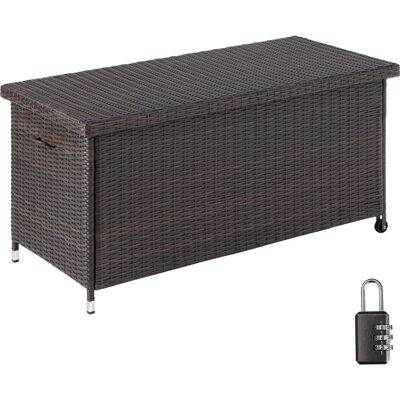 tectake Kiruna 270L Braun tectake Kiruna 270L Braun