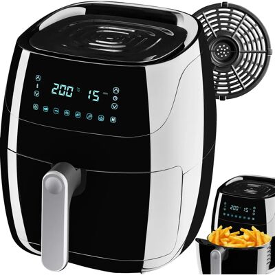 tectake Vzduchová fritéza - Černá - Vzduchová fritéza tectake Vzduchová fritéza - Černá - Vzduchová fritéza