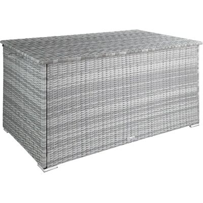TecTake Aluminium Aufbewahrungsbox - Hellgrau - Aufbewahrungsbehälter TecTake Aluminium Aufbewahrungsbox - Hellgrau - Aufbewahrungsbehälter