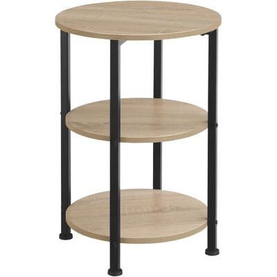 TecTake 404258 Table d'appoint - Style industriel - Publicité TecTake 404258 Table d'appoint - Style industriel - Publicité