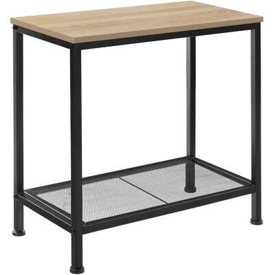 Tectake 404274 Light Oak Sonoma Industrial Side Table Tectake 404274 Light Oak Sonoma Industrial Side Table