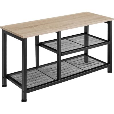 Tectake Taunton Schuhregal - Industrieholz hell - 80x30x45,5cm Tectake Taunton Schuhregal - Industrieholz hell - 80x30x45,5cm