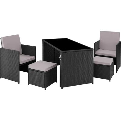 tectake Ensemble de Jardin - Mobilier d'Extérieur Moderne - Publicité tectake Ensemble de Jardin - Mobilier d'Extérieur Moderne - Publicité