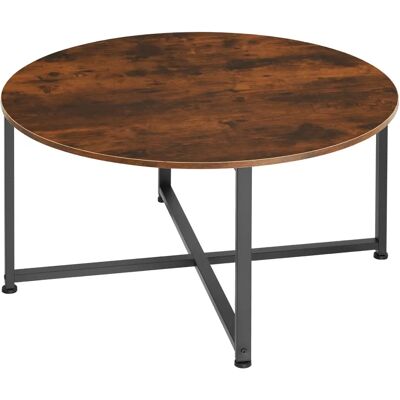 Tectake Table basse Aberdeen Bois industriel 88,5x47 cm - Publicité Tectake Table basse Aberdeen Bois industriel 88,5x47 cm - Publicité