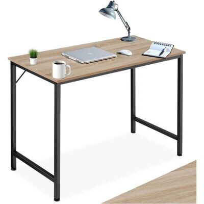 Bureau Jenkins tectake - Industriel chêne Sonoma - 100cm - Bureau & Étude - Publicité Bureau Jenkins tectake - Industriel chêne Sonoma - 100cm - Bureau & Étude - Publicité
